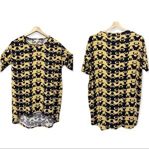 NWT LuLaRoe Tunic Top Shirt Disney Mickey Mouse A Line High Low Womens Small S